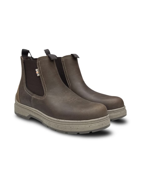 Rhapsody 24AB1037HB stivaletti uomo in pelle marrone