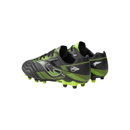 Joma Powerful 2331 Black Lemon Fluor Firm Ground scarpe da calcio uomo
