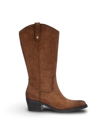 Refresh 176145 stivali donna in camoscio camel