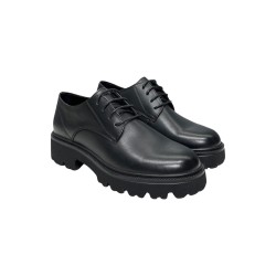 Keys K-10030 sneakers donna in pelle nero