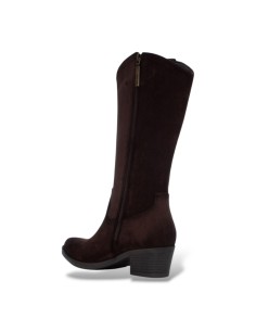 Refresh 176145 stivali donna in camoscio marrone 2