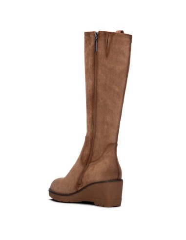 Refresh 176035 stivali donna in camoscio taupe