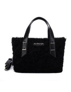 Refresh 183458 borsa a mano effetto teddy nero