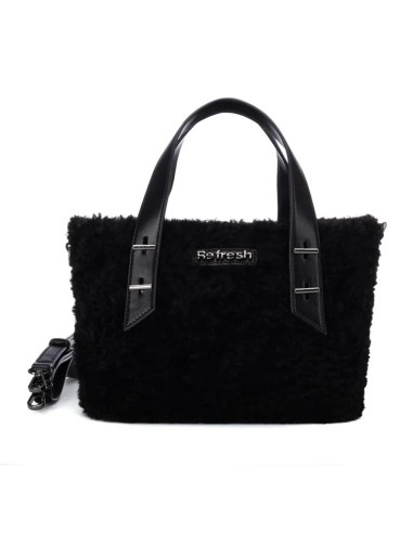 Refresh 183458 borsa a mano effetto teddy nero