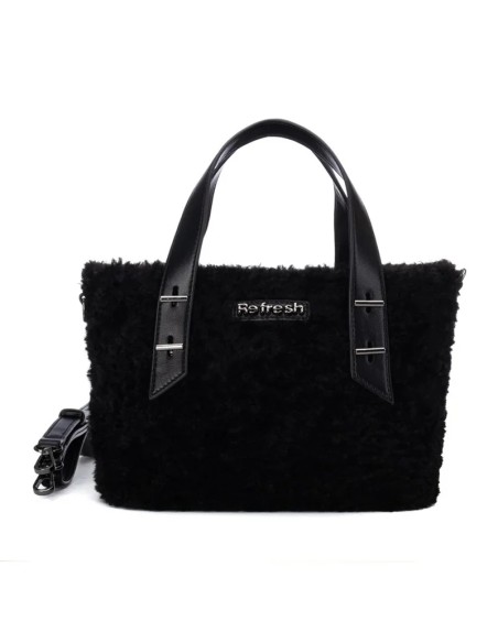 Refresh 183458 borsa a mano effetto teddy nero