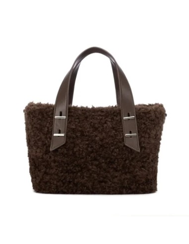 Refresh 183458 borsa a mano effetto teddy marrone