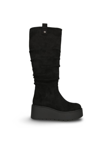 Wcubed 49281 stivali donna in camoscio nero