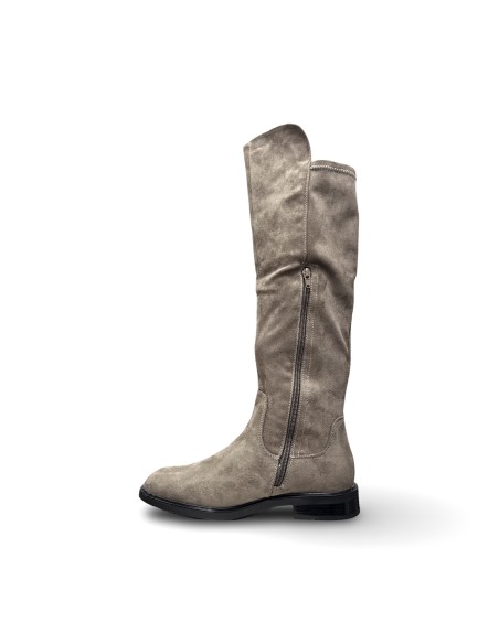 Keys K13702 stivali donna in camoscio taupe