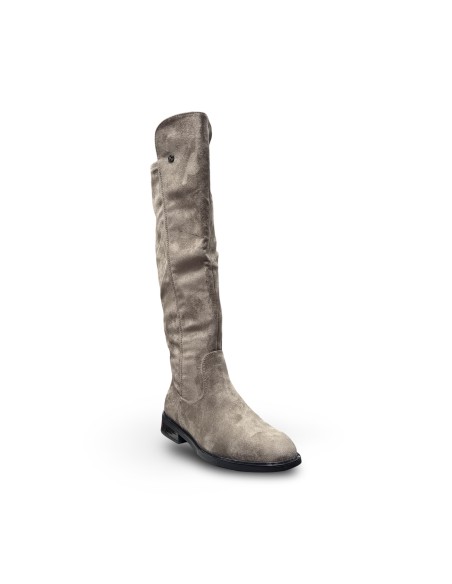 Keys K13702 stivali donna in camoscio taupe