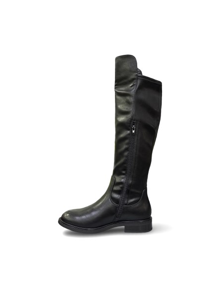 Keys K13701 stivali donna in pelle nero