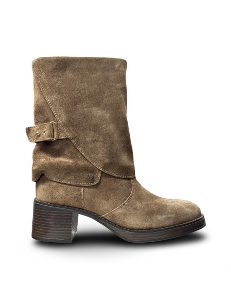 Keys K-13741 stivaletti donna in camoscio visone