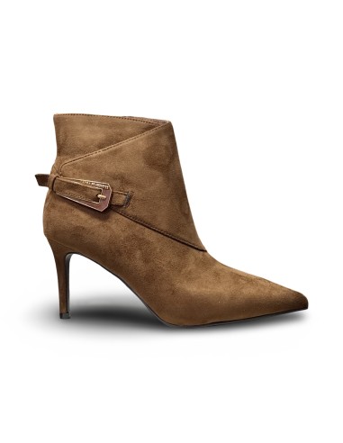 Laura Biagiotti 9941 stivaletti donna in camoscio camel