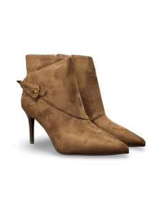 Laura Biagiotti 9941 stivaletti donna in camoscio camel 2