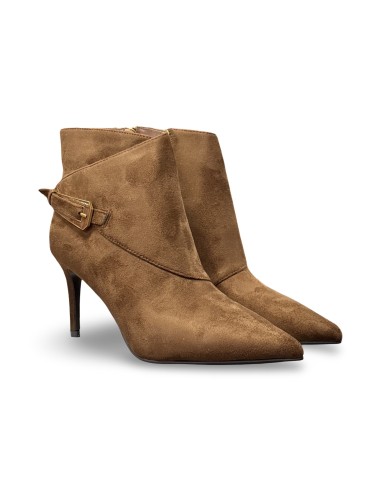 Laura Biagiotti 9941 stivaletti donna in camoscio camel