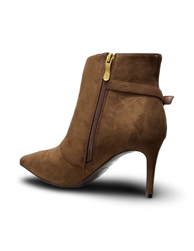 Laura Biagiotti 9941 stivaletti donna in camoscio camel