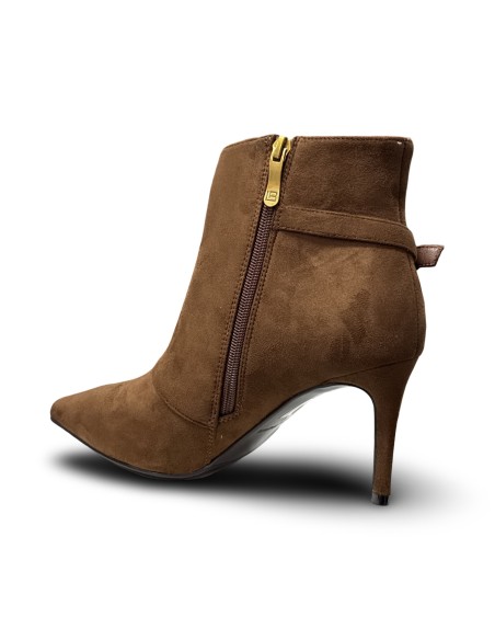 Laura Biagiotti 9941 stivaletti donna in camoscio camel