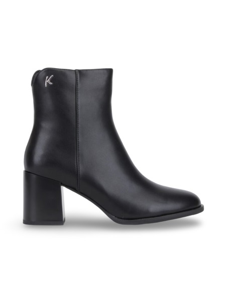 Keys K-13622 stivaletti donna in pelle nero
