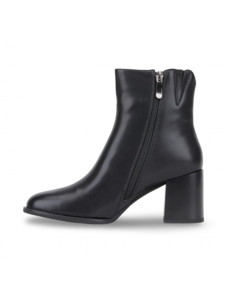 Keys K-13622 stivaletti donna in pelle nero