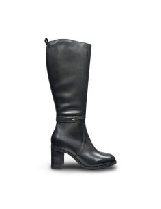 Keys K-13753 stivali donna in pelle nero