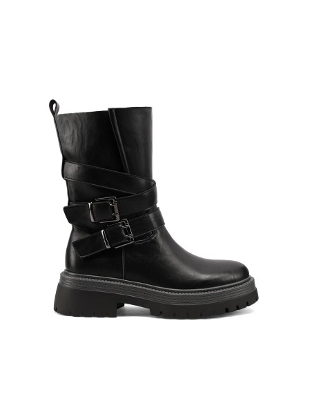 Queen Helena X35-64 stivaletti donna in pelle nero