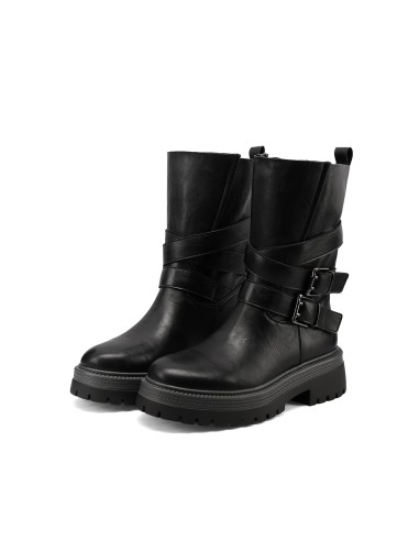 Queen Helena X35-64 stivaletti donna in pelle nero