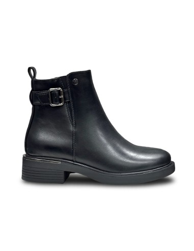 Wcubed 51085 stivaletti donna in pelle nero