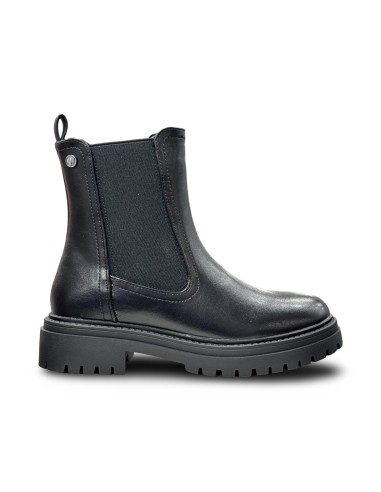 Wcubed 51073 stivaletti donna in pelle nero