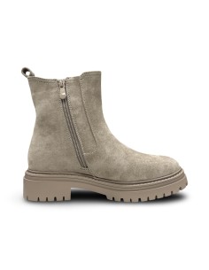 Wcubed 51073 stivaletti donna in camoscio beige 2