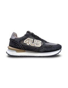 Paciotti 4US 25-450 sneakers uomo in camoscio marrone