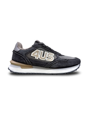 Paciotti 4US 25-450 sneakers uomo in camoscio marrone