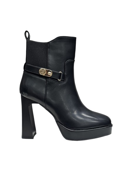 Laura Biagiotti 9974 stivaletti donna in pelle nero