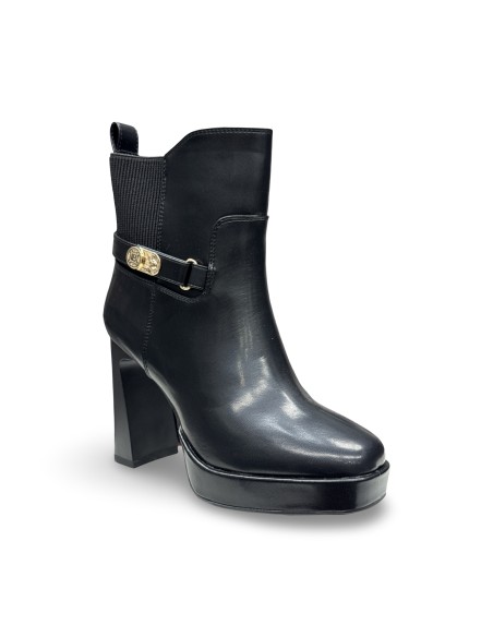 Laura Biagiotti 9974 stivaletti donna in pelle nero