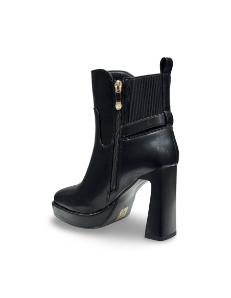 Laura Biagiotti 9974 stivaletti donna in pelle nero