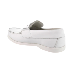 Primigi 3925000 mocassini bambino in pelle bianco 2