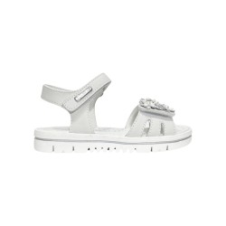 Balducci Kids GRIG1105 sandali bambina in pelle bianco perla