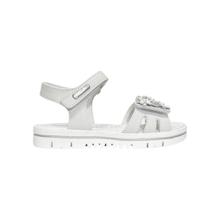 Balducci Kids GRIG1105 sandali bambina in pelle bianco perla