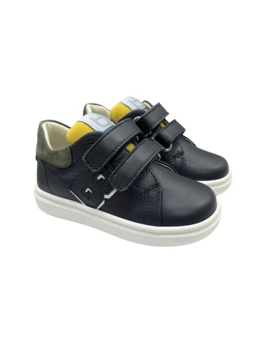 Balducci MSPORT 3820B sneakers bambino primi passi in pelle blu Balducci - 1 Balducci scarpe bambino con strappi in vera pelle b