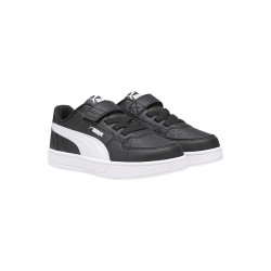 Puma Caven 2.0 AC PS 393839 05 sneakers bambino in pelle nero e bianco 2
