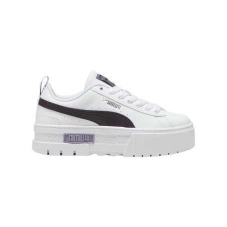 Puma Mayze Lth Jr 384527 29 sneakers donna in pelle bianco