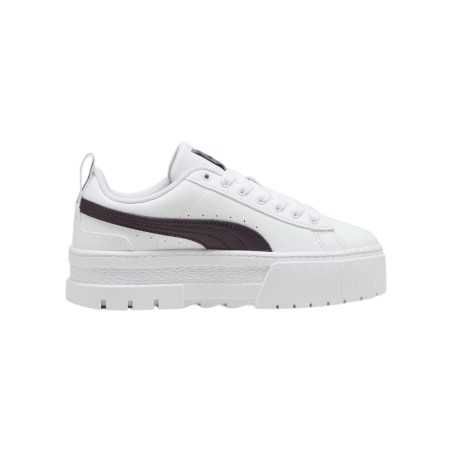 Puma Mayze Lth Jr 384527 29 sneakers donna in pelle bianco