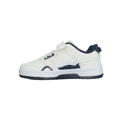 Primigi 6968022 sneakers bambino in similpelle bianco/blu 2