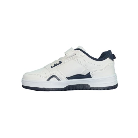 Primigi 6968022 sneakers bambino in similpelle bianco/blu