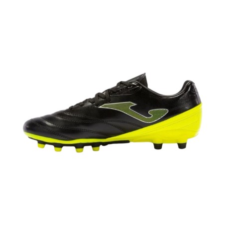 JOMA N10S2331FG scarpe calcio  uomo in similpelle nero giallo