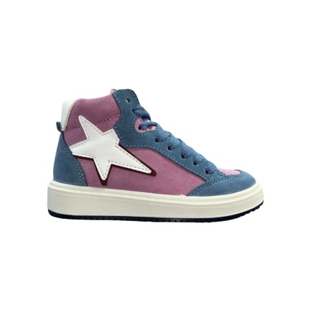 Primigi 6867511 sneakers bambina in camoscio lilla