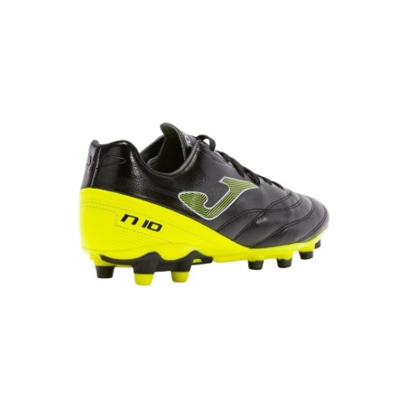JOMA N10S2331FG scarpe calcio  uomo in similpelle nero giallo