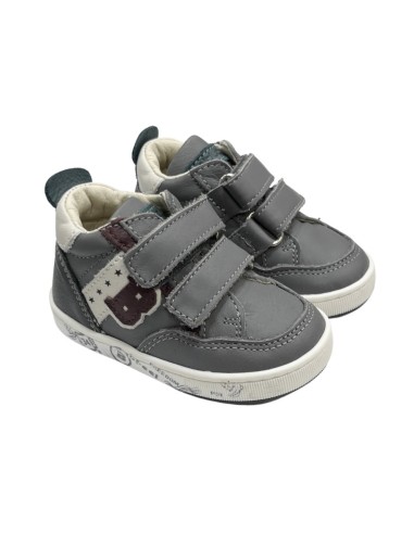 BALDUCCI CITA 5668R sneakers bambino primi passi in vera pelle grigio Balducci - 1 Balducci soft scarpe bambino primi passi in p