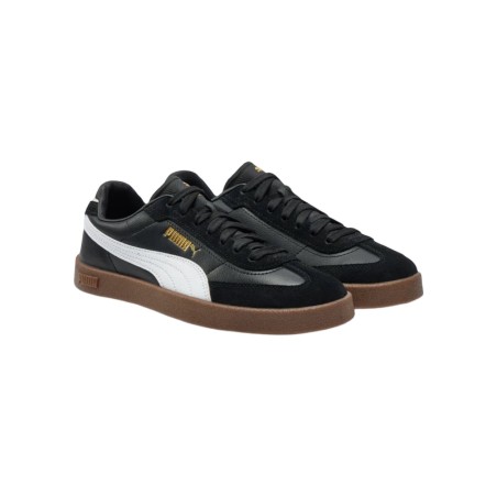 Puma Club II Era 397447 02 sneakers uomo in camoscio e pelle nero