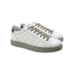 Igi&Co 6633644 sneakers uomo in pelle bianco