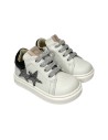 Balducci CSPORT 5300B sneakers bambina primi passi in pelle bianco Balducci - 1 Balducci scarpe bambina in vera pelle con chiusu