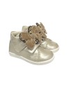 Balducci CITA 5751B sneakers bambina in vernice beige Balducci - 1 Balducci scarpe bambina primi passi con chiusura velcro in ve